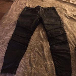 Black coated motac gstar Jeans